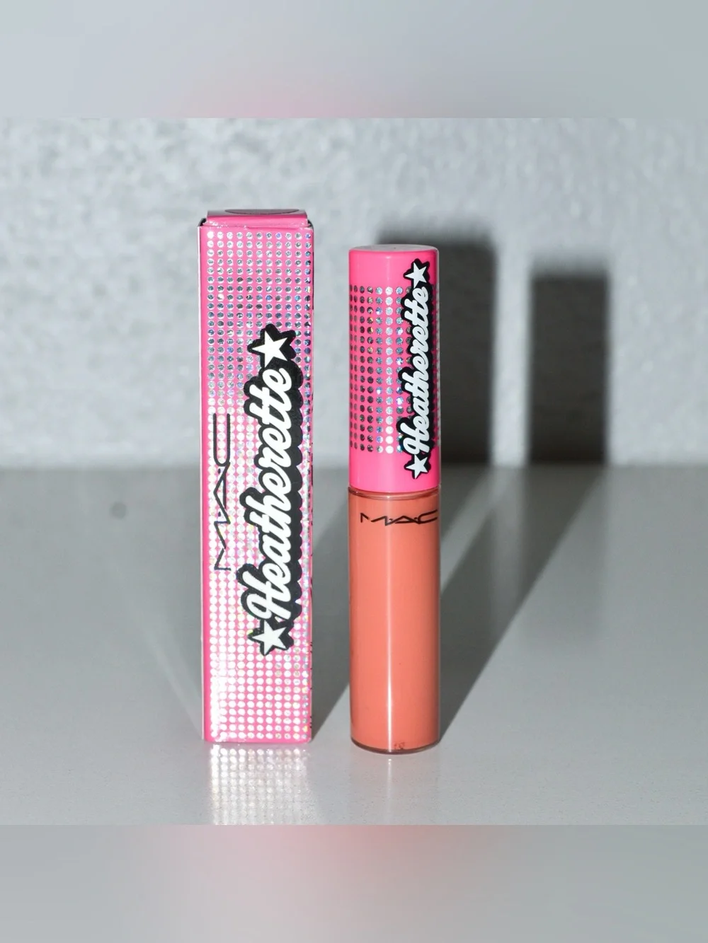 MAC Cosmetics Lipglass Heatherette Collection *SOCK HOP* Coral Peach BNIB